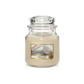   Yankee Candle 30512 Warm Cashmere Classic közepes gyertya 411 g