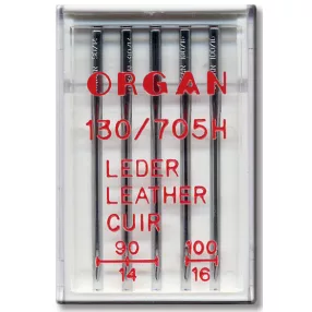 Organ 130/705H 5 db Leder/bőr varrógéptű készlet
