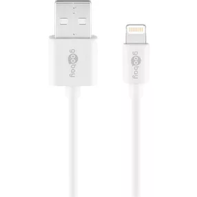   Goobay 43320 Apple Lightning kábel 1 méteres hosszúságú.