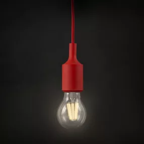 Phenom 43999RD Szilikon függőlámpa, piros