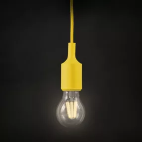 Phenom 43999YL Szilikon függőlámpa, sárga