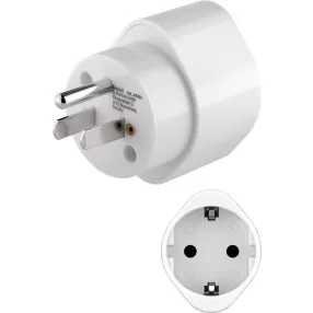   Goobay 45355 EU -> US/JP 250V Power Plug Utazó adapter - Fehér