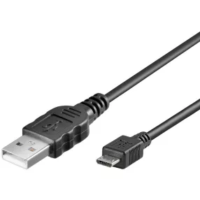   Goobay 46800 Micro - USB adatkábel ( USB -A -  micro USB B ), 1m