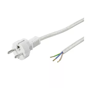 Goobay 50504 Textil vasaló kábel 3m hosszú