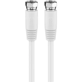 Goobay 50737 Type-F antenna kábel 1.5m - Fehér