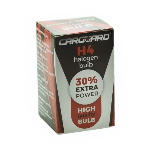 Carguard 50739 Halogén izzó - BHA052 - H4 - 12V - 55/60W - +30% fényerő