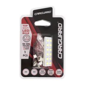   Carguard 50751 Autós LED - CLD313 - 20 x 60 mm (W5W, C5W, BA9S) - 240 lm - can-bus - SMD - 3W - 12V
