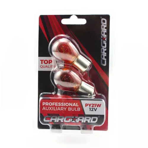 Carguard 50803 Autós irányjelző izzó - BAA104 BAU15S-BY21W - 12V - 2 db / bliszter