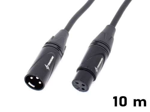 Thunder MC199-10 Jelkábel (XLR mama - XLR papa) - 10m