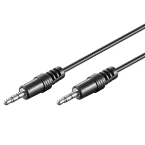   Goobay 51141 3,5 mm jack - 3,5 mm jack dugókkal szerelt kábel  0,6 m