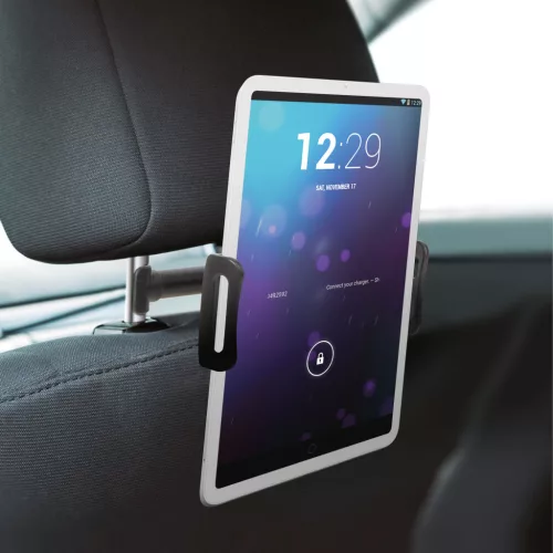 MNC 55009C Univerzális tablettartó fejtámlára - 18 x 7 x 12 cm - fekete