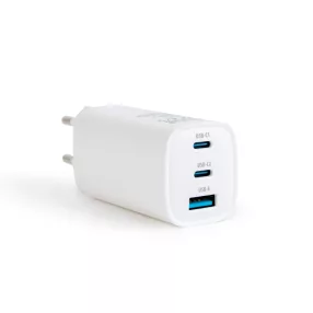   Delight 55060 Hálózati Adapter USB + Type-C PD45W gyorstöltéssel - fehér