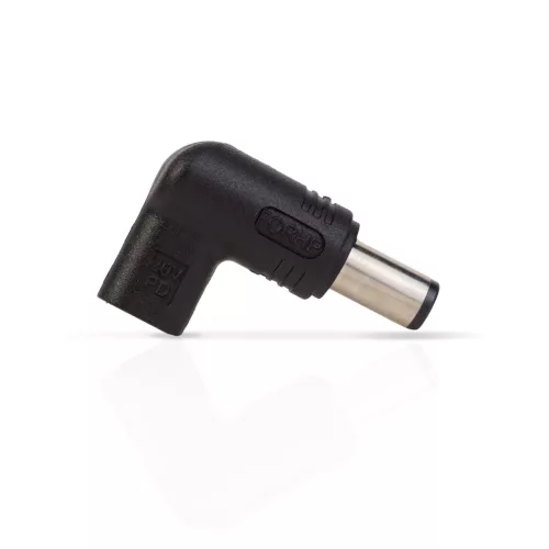 Delight 55063A Adapter fej - Type-C -> DC 7.4 x 5 mm - HP - 20V