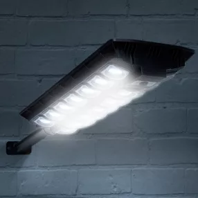   Garden of Eden 55291B Szolár fali reflektor - 520 SMD LED - 3000 lm - 20W - 4500 mAh - IP65