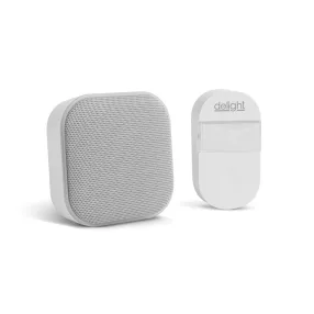   Delight 55346WH 2 az 1-ben vezetéknélküli csengő és éjjelifény - Kinetic - fehér