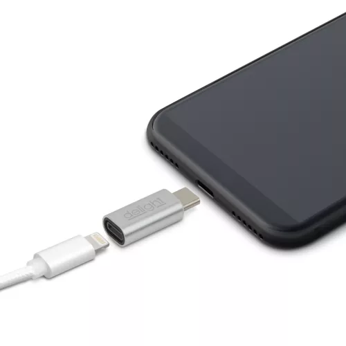Delight 55448B Adapter - iPhone lightning - Type-C