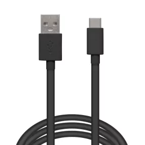 Delight 55550BK-1 Adatkábel - USB Type-C - fekete - 1 m