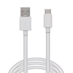 Delight 55550WH-1 Adatkábel - USB Type-C - fehér - 1 m