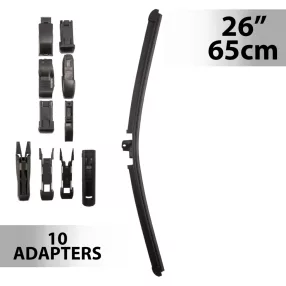   Carguard 55746N Ablaktörlő 26"/65 cm - 10 db adapterrel