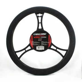   Carguard 55758BK Kormányvédő - 38 cm - HVA005 - csúszásmentes, masszírozó golyókkal - fekete