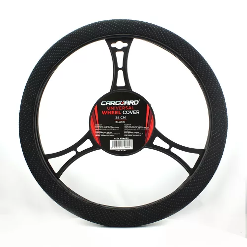 Carguard 55758BK Kormányvédő - 38 cm - HVA005 - csúszásmentes, masszírozó golyókkal - fekete