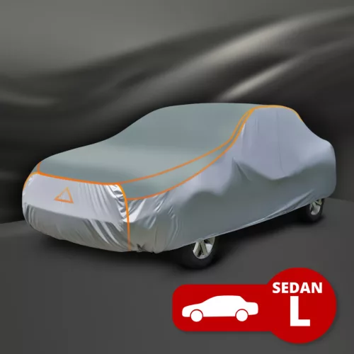 MNC 55763B Jégeső elleni autótakaró ponyva - sedan - "L" méret - 450 x 150 x 120 cm
