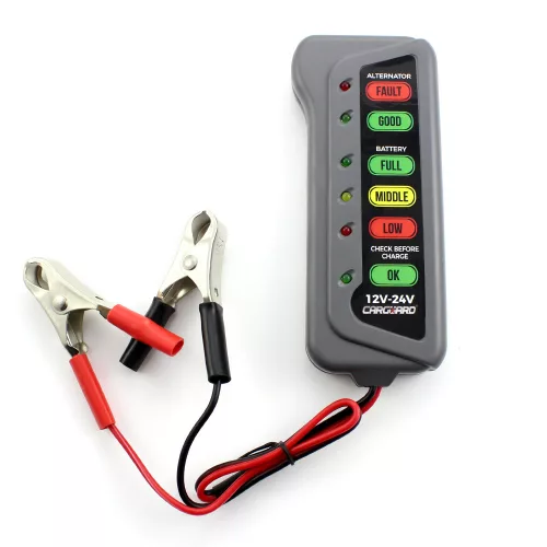 Carguard 55776 Akkumulátor, generátor teszter 12 - 24 V