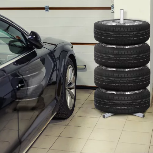 MNC 55778 Keréktartó állvány - max 70 kg, 75 x 75 x 102 cm