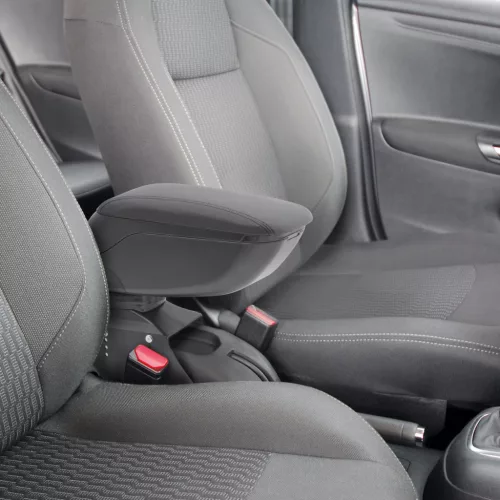 MNC 55798A Univerzális autós könyöklő tárolórekesszel - fekete