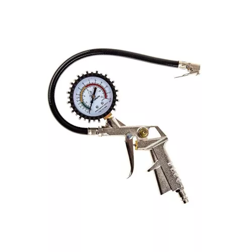 Carguard 55805B Légfúvó pisztoly - pneumatikus - nyomásmérővel - max. 12 BAR, 1/4"