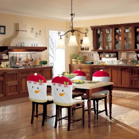 Family 55926C Székdekor - hóember - 50 x 60 cm