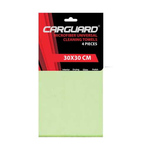 Carguard 56000C Mikroszálas törlőkendő szett - 30 x 30 cm - 4 db / csomag