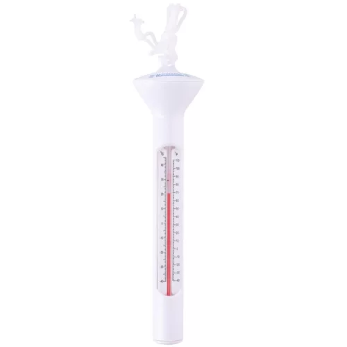 56128C Medence hőmérő – 19 x 5 cm – Fehér