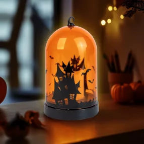   Family 56570A Halloween-i LED dekor - narancs - 3 x AAA - 8 x 12,5 cm