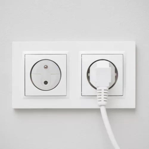 Family 57058D Konnektorvédő vakdugó szett - SK / CZ - műanyag - fehér - 6 db / csomag