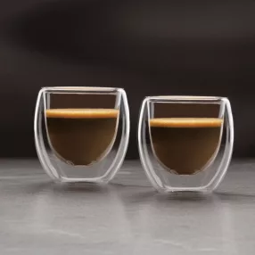   Vog&Arths 57176H Duplafalú üveg csésze - 80 ml - 2 db / csomag