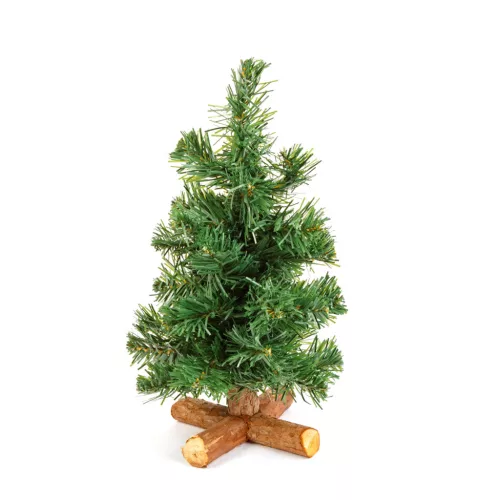 Family 58006 Műfenyő - fa talppal - mini - 30 cm