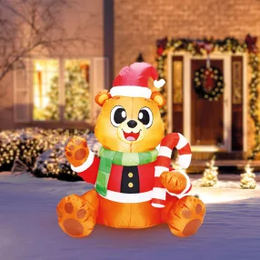   Family 58067J Felfújható maci - 150 cm - IP44 - 6 LED - 100 - 240 V