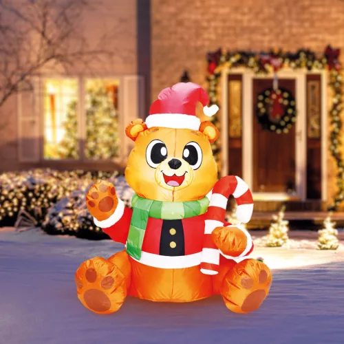 Family 58067J Felfújható maci - 150 cm - IP44 - 6 LED - 100 - 240 V