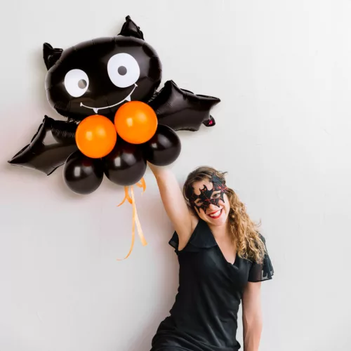 Family 58080G Halloween lufi - denevér - 10 db / csomag