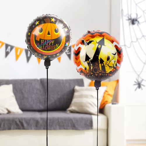 Family 58080J Halloween lufi szett - tök & kastély - 2 db / csomag