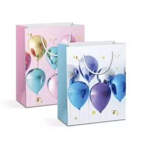   Family 58291 Ajándéktasak - papír - 265 x 127 x 330 mm - 2 féle / csomag - 12 db / csomag