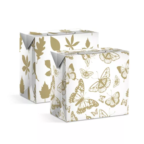 Family 58293 Ajándéktasak - papír - 225 x 135 x 200 mm - 2 féle / csomag