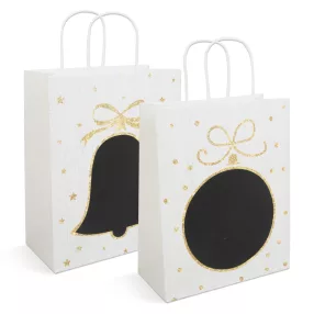   Family 58317 Ajándéktasak - papír, "Kraft" - 265 x 127 x 330 mm - 2 féle / csomag - 12 db / csomag