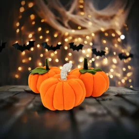   Family 58339 Halloween-i tök dekoráció - 13 x 13 x 14 cm - 3 db / csomag