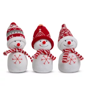   Family 58354 Karácsonyi hóember dekoráció - 20 cm - 3 féle