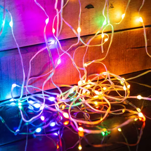 58386 Smart fényfüzér - 100-240V - 66 RGB LED - 10 m - Bluetooth