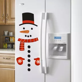   Family 58532 Karácsonyi matrica szett - hóember - 40 x 70 cm