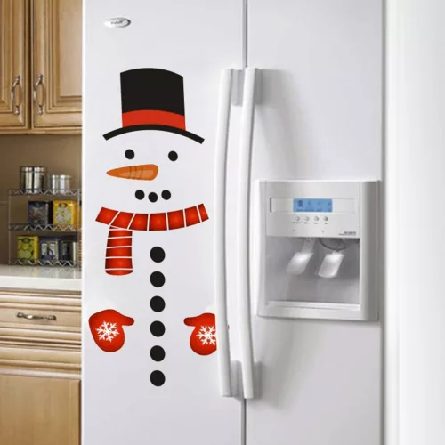 Family 58532 Karácsonyi matrica szett - hóember - 40 x 70 cm