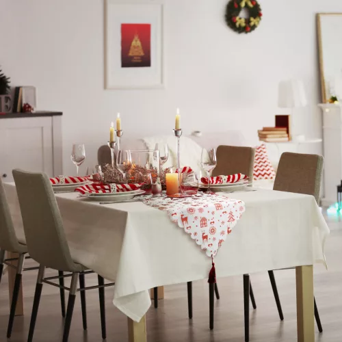 Family 58535D Karácsonyi asztalterítő futó - 180 x 35 cm